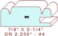 Drawer Front Moulding 2-1/4" - 44 Drawer Front Moulding 2-1/4" - 44