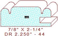 Drawer Front Moulding 2-1/4" - 44