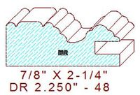 Drawer Front Moulding 2-1/4" - 48 Drawer Front Moulding 2-1/4" - 48