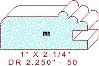 Drawer Front Moulding 2-1/4" - 50