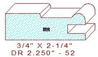 Drawer Front Moulding 2-1/4" - 52 Drawer Front Moulding 2-1/4" - 52