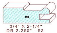 Drawer Front Moulding 2-1/4" - 52 