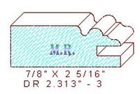 Cabinet Door Moulding 2-5/16" - 3