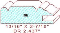 Cabinet Door Moulding  2-7/16"