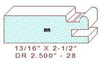 Cabinet Door Moulding 2-1/2" - 28 Cabinet Door Moulding 2-1/2" - 28