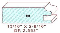 Cabinet Door Moulding 2-9/16" Cabinet Door Moulding 2-9/16"