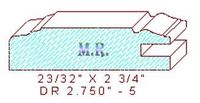 Cabinet Door Moulding 2-3/4" - 5