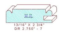 Cabinet Door Moulding 2-3/4" - 7 Cabinet Door Moulding 2-3/4" - 7