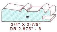 Cabinet Door Moulding 2-7/8" - 8 Cabinet Door Moulding 2-7/8" - 8