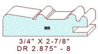 Cabinet Door Moulding 2-7/8" - 8