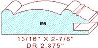 Cabinet Door Moulding 2-7/8"