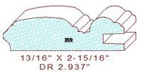 Cabinet Door Moulding 2-15/16" Cabinet Door Moulding 2-15/16"