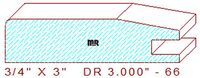 Cabinet Door Moulding 3" - 66