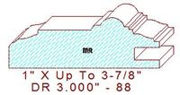 Cabinet Door Moulding 3" - 88 Cabinet Door Moulding 3" - 88