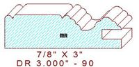 Cabinet Door Moulding 3" - 90 