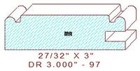 Cabinet Door Moulding 3" - 97 Cabinet Door Moulding 3" - 97