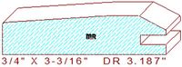 Cabinet Door Moulding 3-3/16"
