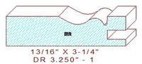 Cabinet Door Moulding 3-1/4" - 1 Cabinet Door Moulding 3-1/4" - 1
