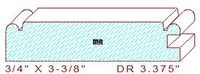 Cabinet Door Moulding 3-3/8" Cabinet Door Moulding 3-3/8"