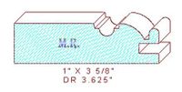 Cabinet Door Moulding 3-5/8" Cabinet Door Moulding 3-5/8"