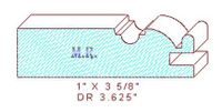 Cabinet Door Moulding 3-5/8"