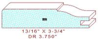 Cabinet Door Moulding 3-3/4" Cabinet Door Moulding 3-3/4"