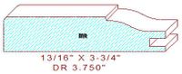 Cabinet Door Moulding 3-3/4" 