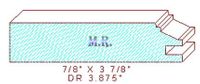 Cabinet Door Moulding 3-7/8" Cabinet Door Moulding 3-7/8"