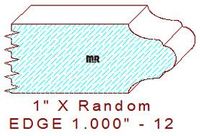 Edge Moulding 1" - 12 Edge Moulding 1" - 12