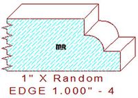 Edge 1" - 4 Edge 1" - 4