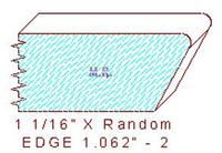 Edge Moulding 1-1/16" - 2 Edge Moulding 1-1/16" - 2