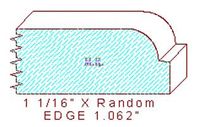 Edge Moulding 1-1/16" Edge Moulding 1-1/16"