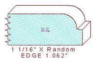 Edge Moulding 1-1/16"