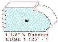 Edge Moulding 1-1/8" - 1