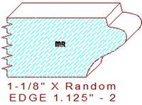 Edge Moulding 1-1/8" - 2