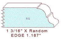 Edge Moulding 1-3/16" Edge Moulding 1-3/16"