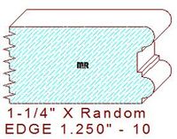 Edge Moulding 1-1/4" - 10 Edge Moulding 1-1/4" - 10