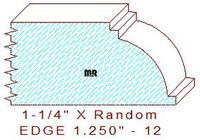Edge Moulding 1-1/4" - 12 Edge Moulding 1-1/4" - 12