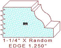 Edge Moulding 1-1/4" Edge Moulding 1-1/4"