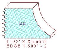 Edge Moulding 1-1/2" - 2 Edge Moulding 1-1/2" - 2