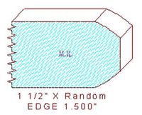 Edge Moulding 1-1/2" Edge Moulding 1-1/2"