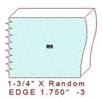 Edge Moulding 1-3/4" - 3 Edge Moulding 1-3/4" - 3