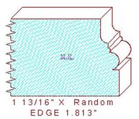 Edge Moulding 1-13/16" Edge Moulding 1-13/16"
