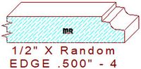 Edge 1/2" - 4 Edge 1/2" - 4