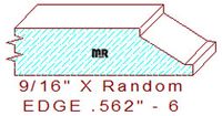 Edge 9/16" - 6 Edge 9/16" - 6