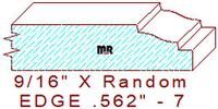 Edge 9/16" - 7 Edge 9/16" - 7