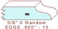 Edge 5/8" - 15 Edge 5/8" - 15
