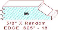 Edge 5/8" - 18 Edge 5/8" - 18