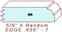 Edge 5/8" - 7 Edge 5/8" - 7