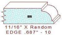 Edge 11/16" - 10 Edge 11/16" - 10